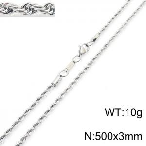 Stainless Steel Necklace - KN230578-KFC