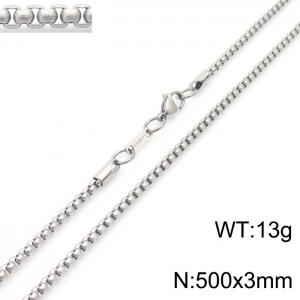 Stainless Steel Necklace - KN230587-KFC