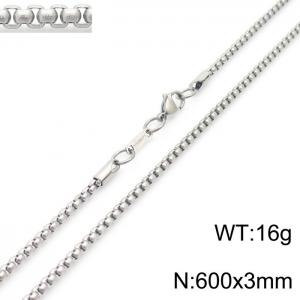 Stainless Steel Necklace - KN230588-KFC