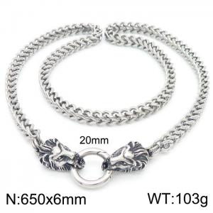 Stainless Steel Necklace - KN230713-Z