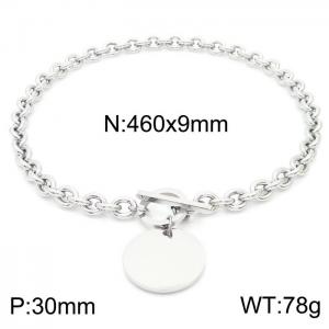 Stainless Steel Necklace - KN230716-Z