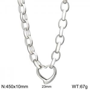Love Necklace Women's Ins Fashion Net Red Small crowd Design Simple temperament Collar chain short - KN230899-Z