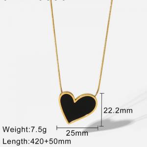 Love Pendant Necklace - KN231879-WGJT