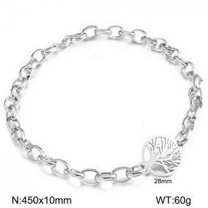 Exaggerated Chain 316L Stainless Steel Tree of Life Christmas Tree Gift - KN231991-Z