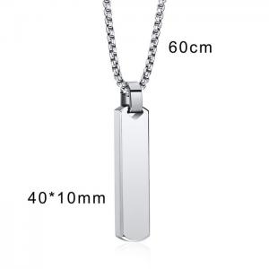 Stainless Steel Necklace - KN232736-WGSF