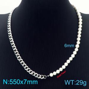 Bead Necklace - KN234301-Z