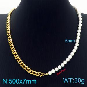 Bead Necklace - KN234302-Z