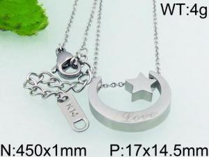 Stainless Steel Necklace - KN23440-PH