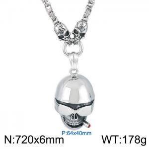 Stainless Steel Necklace - KN234471-Z