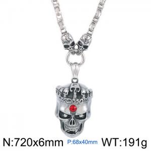 Stainless Steel Necklace - KN234472-Z