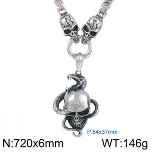 Stainless Steel Necklace - KN234479-Z