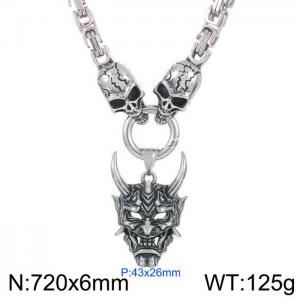 Stainless Steel Necklace - KN234481-Z