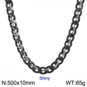 Stainless Steel NK Chain Unisex Necklace for Men and Women - KN235964-Z