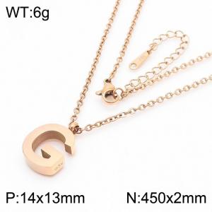 Off-price Necklace - KN237514-KFCC