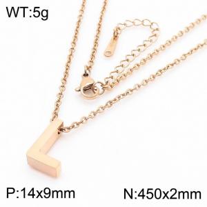 Off-price Necklace - KN237518-KFCC