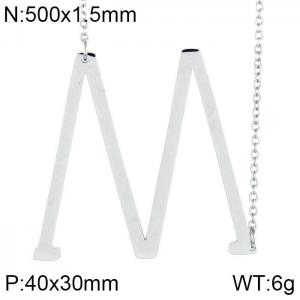 Stainless Steel Necklace - KN25682-K