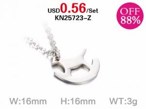 Loss Promotion Stainless Steel Necklaces Weekly Special - KN25723-Z
