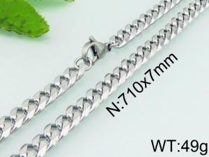 Stainless Steel Necklace - KN25928-Z