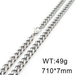 Stainless Steel Necklace - KN25928-Z