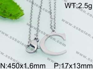 Stainless Steel Necklace - KN26990-Z