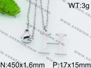 Stainless Steel Necklace - KN26995-Z