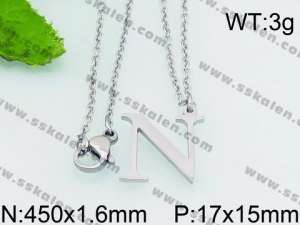 Stainless Steel Necklace - KN27001-Z