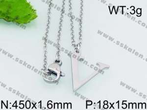 Stainless Steel Necklace - KN27009-Z