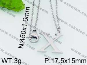 Stainless Steel Necklace - KN27011-Z