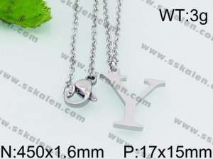 Stainless Steel Necklace - KN27012-Z