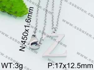 Stainless Steel Necklace - KN27013-Z