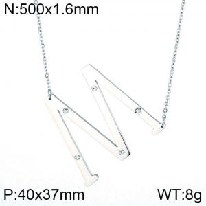 Stainless Steel Necklace - KN27462-K