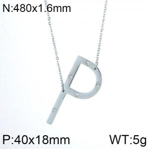 Stainless Steel Necklace - KN27465-K