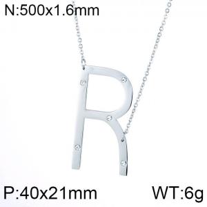 Stainless Steel Necklace - KN27468-K