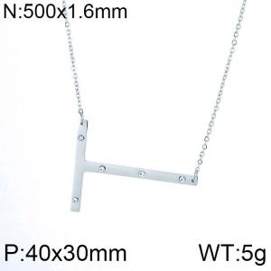 Stainless Steel Necklace - KN27469-K