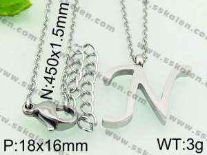 Stainless Steel Necklace - KN27567-JE