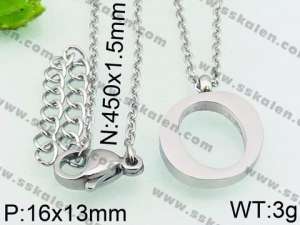 Stainless Steel Necklace - KN27568-JE