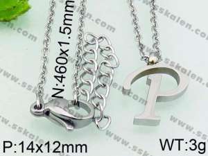 Stainless Steel Necklace - KN27569-JE