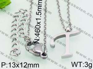Stainless Steel Necklace - KN27573-JE