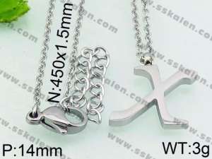 Stainless Steel Necklace - KN27577-JE