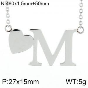 Stainless Steel Necklace - KN27622-K