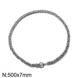 Stainless Steel Necklace - KN282342-Z