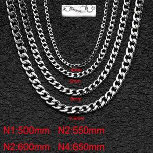 Stainless Steel Necklace - KN282629-Z