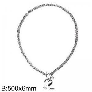Stainless Steel Necklace - KN282655-Z