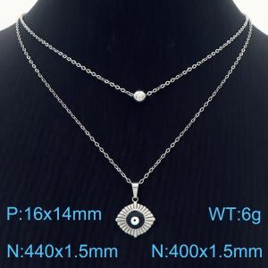 Stainless Steel Necklace - KN283031-TJG