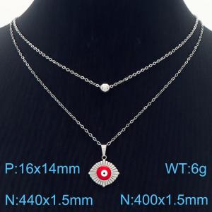 Stainless Steel Necklace - KN283032-TJG