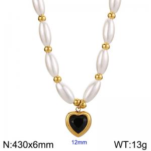 Bead Necklace - KN283220-SP