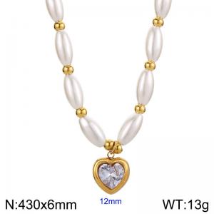 Bead Necklace - KN283222-SP