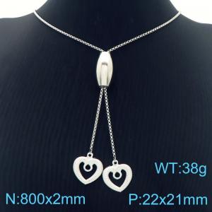 Stainless Steel Necklace - KN283362-CX