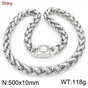 Stainless Steel Necklace - KN283491-Z