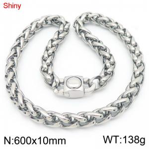 Stainless Steel Necklace - KN283493-Z